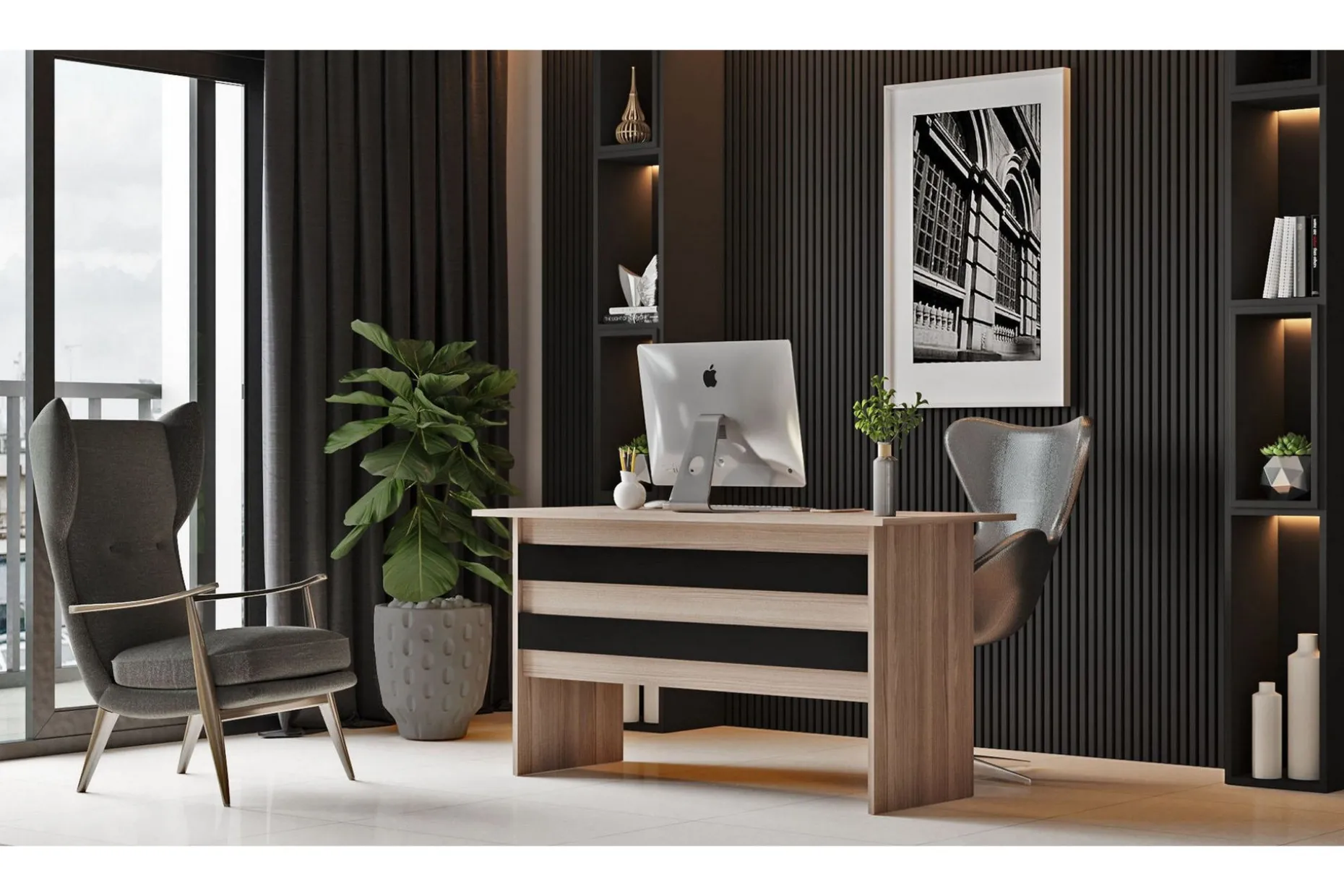 Barrock Skrivbord 140 cm