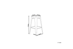 Barstol Cabrillo 36 cm