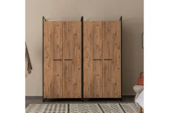 Batler Garderob 52x104 4 Dörrar