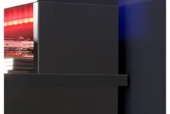 Bays Gaming Skrivbord 160 cm med Förvaring 2 Hyllor