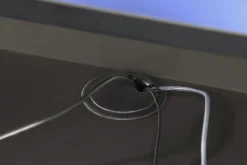 Bays Gaming Skrivbord 160 cm med Förvaring 2 Hyllor