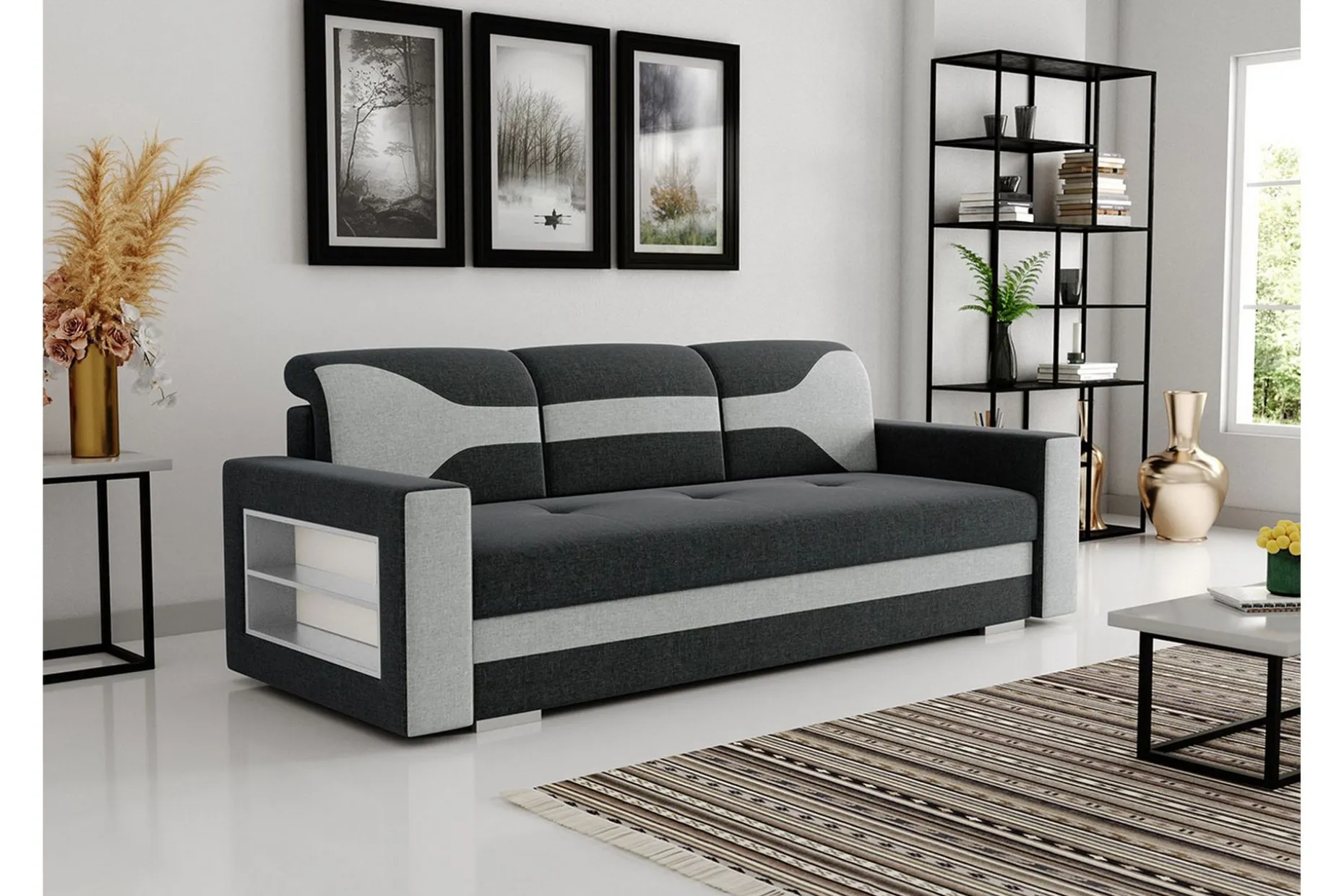 Bäddsoffa 236cm
