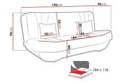 Bäddsoffa Pinto