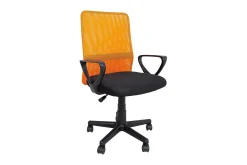 Belinda Kontorstol Svart/Orange