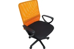 Belinda Kontorstol Svart/Orange
