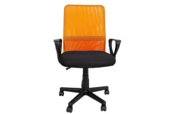 Belinda Kontorstol Svart/Orange