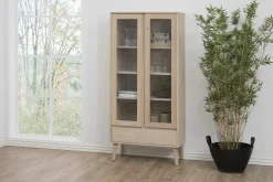 Bellor Förvaringsmöbler Vitpigmenterad 80 cm