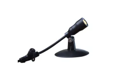 Belysningsspot Heissner Smart Light 1W Svart Varmit