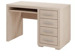 Benavila Skrivbord 120 cm med Förvaring 4 Lådor