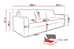 Beno Bäddsoffa