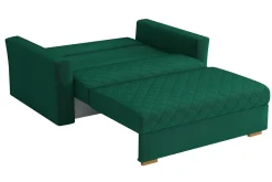Bensbyn 2-sits Bäddsoffa Rutmönster