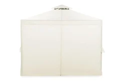 Bermuda komplett paviljong inkl tak och väggar 3x4m - Offwhite