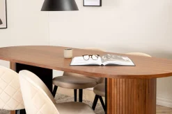 Biana Matgrupp 200 cm Oval inkl 4 Velvets Stolar