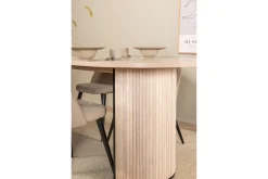 Biana Matgrupp 200 cm Oval inkl 4 Velvets Stolar