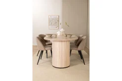 Biana Matgrupp 200 cm Oval inkl 4 Velvets Stolar