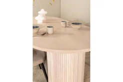 Biana Matgrupp 200 cm Oval inkl 4 Velvets Stolar