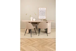 Biana Matgrupp 200 cm Oval inkl 4 Velvets Stolar