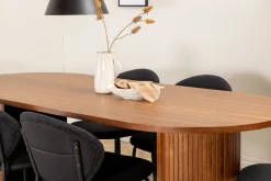 Biana Matgrupp 200 cm Oval inkl 6 Moncoll Stolar