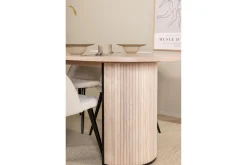 Biana Matgrupp 200 cm Oval inkl 4 Valera Manchesterstolar