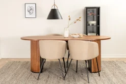 Biana Matgrupp 200 cm Oval inkl 4 Berita Stolar