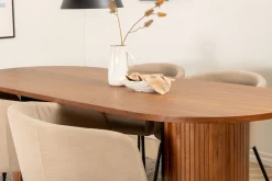 Biana Matgrupp 200 cm Oval inkl 4 Berita Stolar