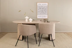Biana Matgrupp 200 cm Oval inkl 4 Berita Stolar