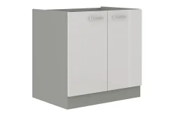 Bianco Skåp för tvättmaskin 80x52x82 cm