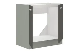 Bianco Skåp för tvättmaskin 80x52x82 cm
