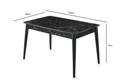 Bingdi Matbord 130 cm