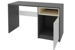 Bioley Skrivbord 120 cm med Förvaring Skåp + Hylla