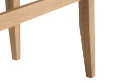 Birino Vitrinskåp 40 cm djup 95 cm bred 170 cm hög Ljust Trä Ek