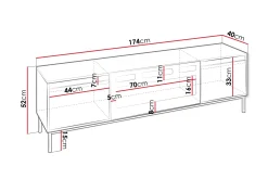 Bjurholm Tv-bänk 174 cm