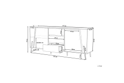 Blackpool Konsolbord 177 cm
