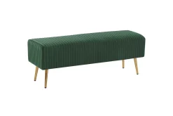 Bänk Paterson Grön/guld