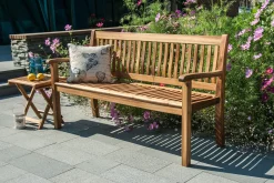 Bänk Utomhus FINLAY 150x61xH91cm trä: Akacia