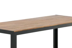 Bois Matbord Utomhus 200 cm Svart/Brun
