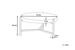 Boneti Soffbord 80 cm Runt