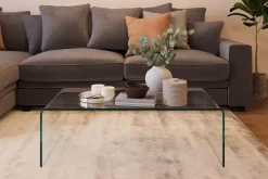 Bonisiolo Rektangulärt Soffbord i glas 110 cm