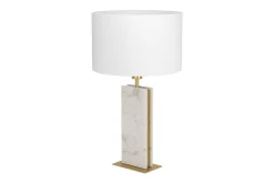 Bordslampa Eglo Belesar Mässing/Vit
