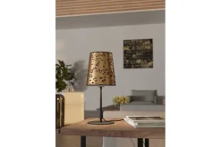 Bordslampa Eglo Castuera Guld med Rosblad