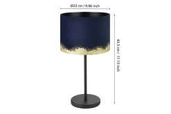 Bordslampa Eglo Casuarita Blå/Guld