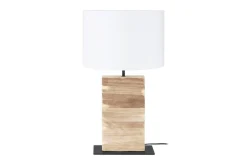 Bordslampa Eglo Contessore Rak Vit/trä