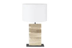 Bordslampa Eglo Contessore Rak Vit/trä