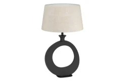 Bordslampa Eglo Diezma Svart/Natur 52 cm
