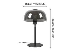 Bordslampa Eglo Solo 2 Svart Vit