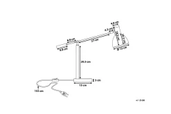 Bordslampa Peckos 15 cm