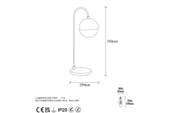 Bordslampa Soona Gold