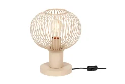 Bordslampa TRIO Gila 23 cm, Sand
