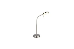 Bordslampa TRIO Moreno Borstad stål