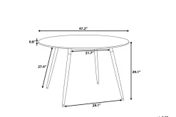 Bovio Matbord 120 cm